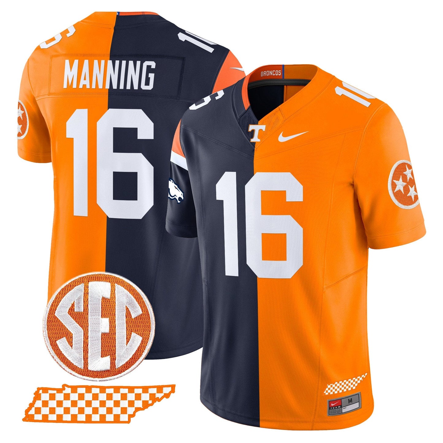 Tennessee Volunteers Split Vapor Limited Jersey - All Stitched