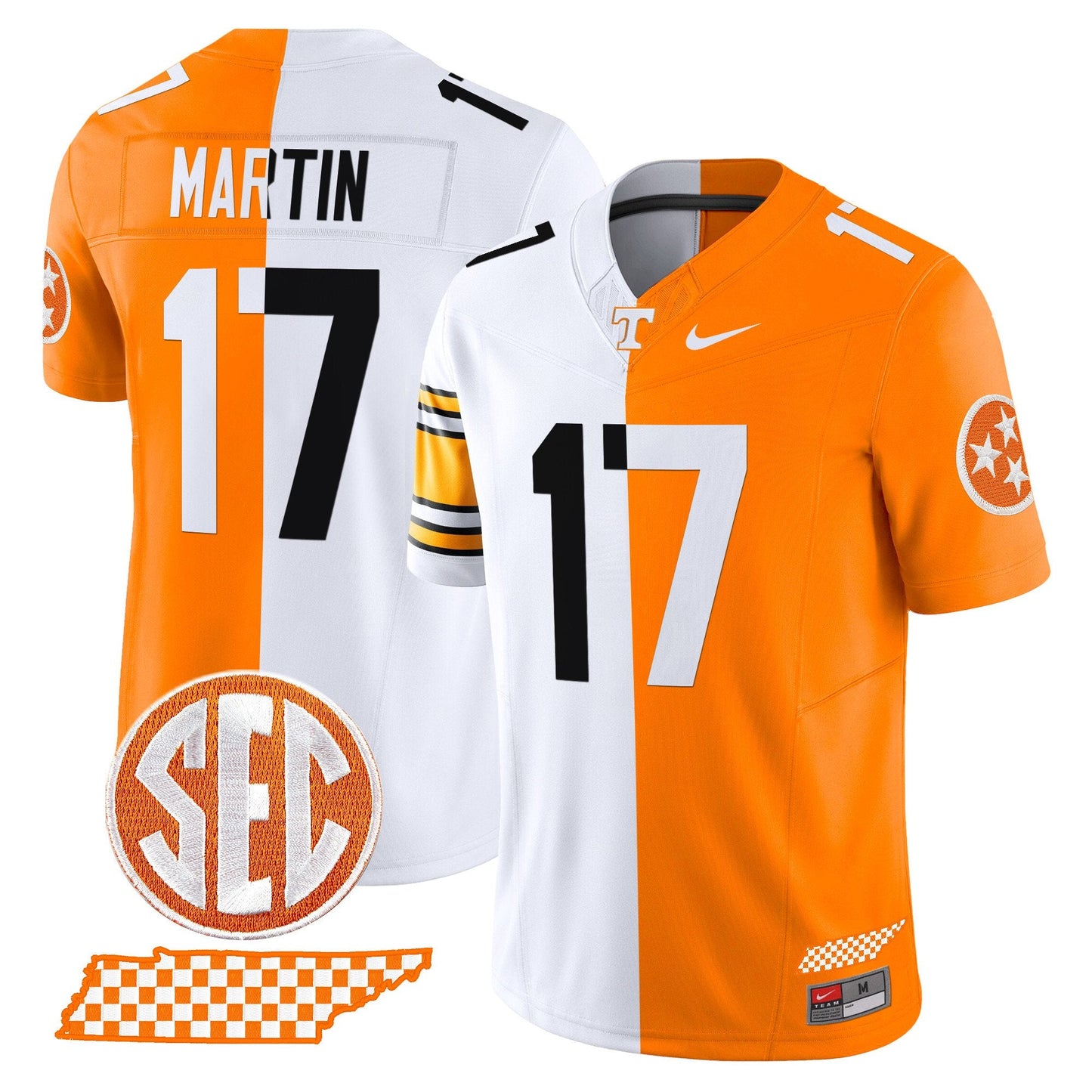 Tennessee Volunteers Split Vapor Limited Jersey - All Stitched