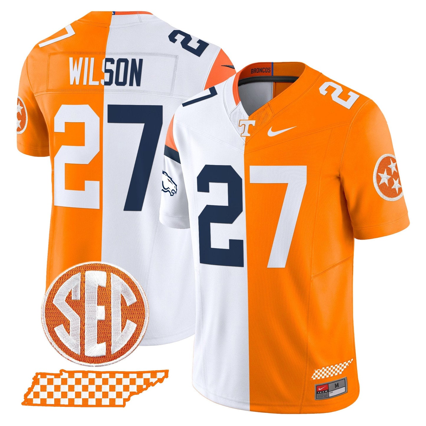 Tennessee Volunteers Split Vapor Limited Jersey - All Stitched