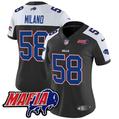 Women's Buffalo Bills 2024 Bills Mafia Patch Vapor Limited Jersey - All Stitched