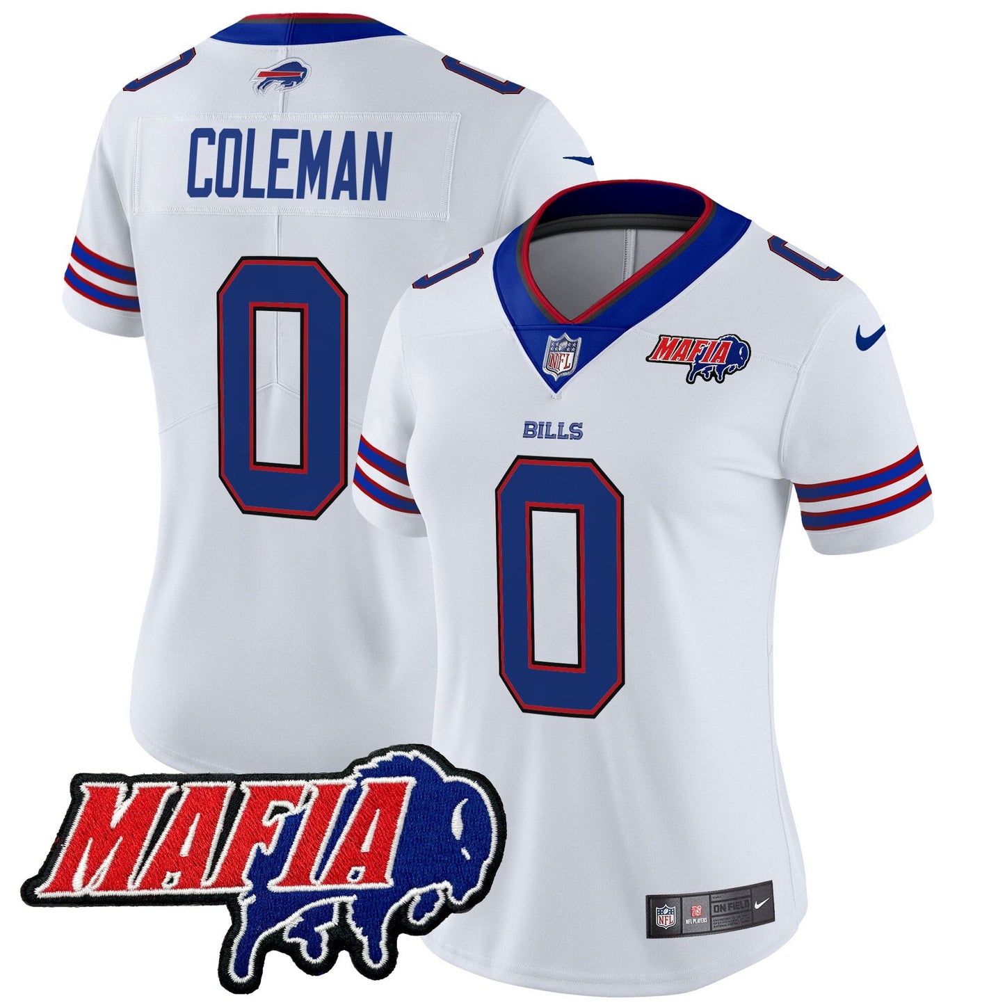 Women's Buffalo Bills 2024 Bills Mafia Patch Vapor Limited Jersey - All Stitched