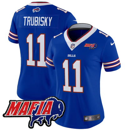 Women's Buffalo Bills 2024 Bills Mafia Patch Vapor Limited Jersey - All Stitched