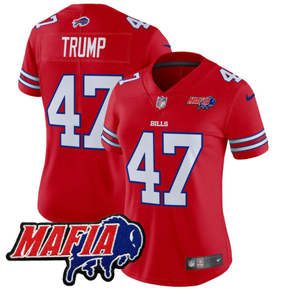 Women's Buffalo Bills 2024 Bills Mafia Patch Vapor Limited Jersey - All Stitched