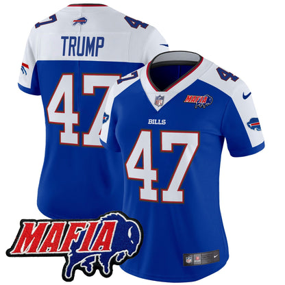 Women's Buffalo Bills 2024 Bills Mafia Patch Vapor Limited Jersey - All Stitched