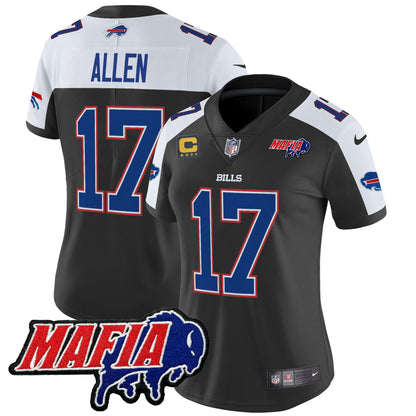 Women's Buffalo Bills 2024 Bills Mafia Patch Vapor Limited Jersey - All Stitched