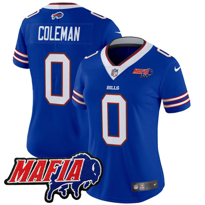 Women's Buffalo Bills 2024 Bills Mafia Patch Vapor Limited Jersey - All Stitched