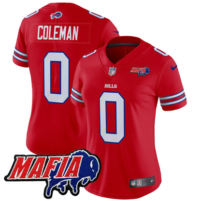 Women's Buffalo Bills 2024 Bills Mafia Patch Vapor Limited Jersey - All Stitched
