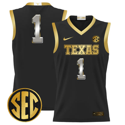 Texas Longhorns 2024 Lightweight Basketball Jersey - All Stitched