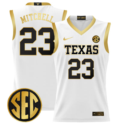 Texas Longhorns 2024 Lightweight Basketball Jersey - All Stitched