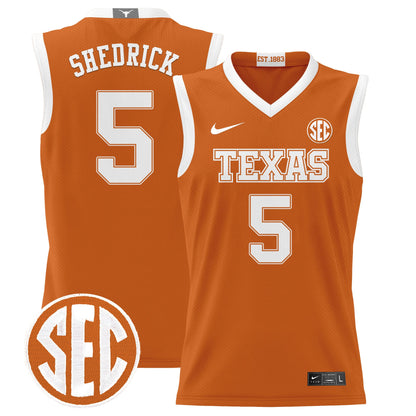 Texas Longhorns 2024 Lightweight Basketball Jersey - All Stitched