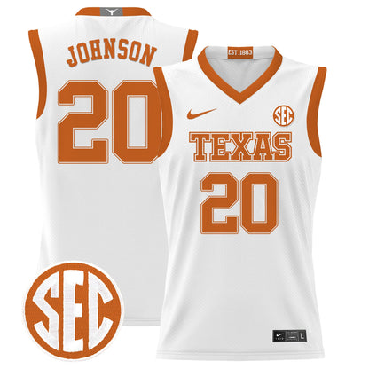 Texas Longhorns 2024 Lightweight Basketball Jersey - All Stitched