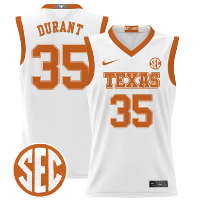 Texas Longhorns 2024 Lightweight Basketball Jersey - All Stitched