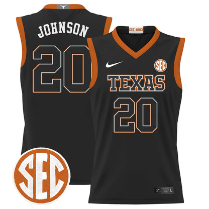 Texas Longhorns 2024 Lightweight Basketball Jersey - All Stitched