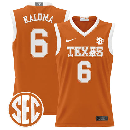 Texas Longhorns 2024 Lightweight Basketball Jersey - All Stitched