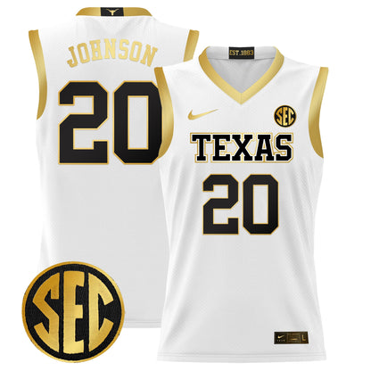 Texas Longhorns 2024 Lightweight Basketball Jersey - All Stitched