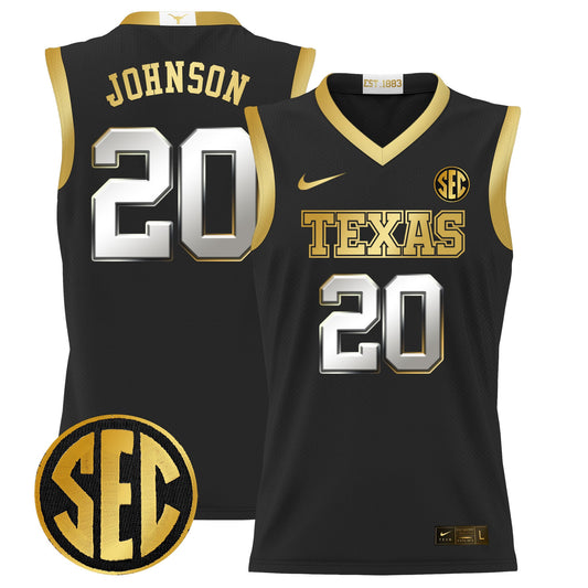 Texas Longhorns 2024 Lightweight Basketball Jersey - All Stitched