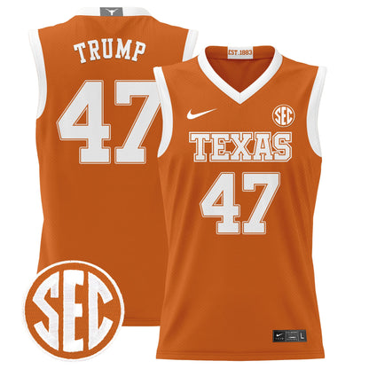 Texas Longhorns 2024 Lightweight Basketball Jersey - All Stitched