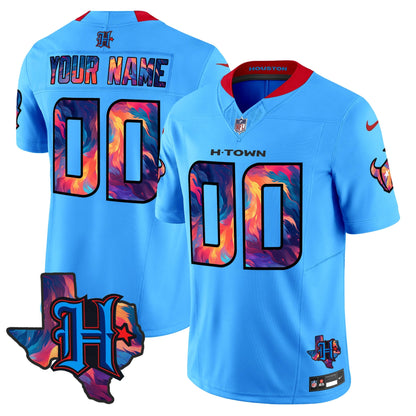 HOU 2024 Special Vapor Limited Custom Jersey - All Stitched