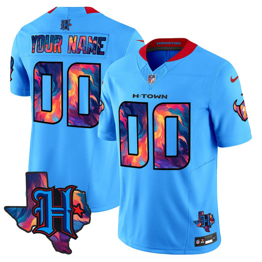 HOU 2024 Special Vapor Limited Custom Jersey - All Stitched