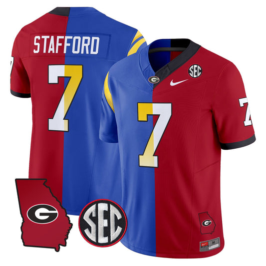 Georgia Bulldogs Split Vapor Limited Jersey - All Stitched
