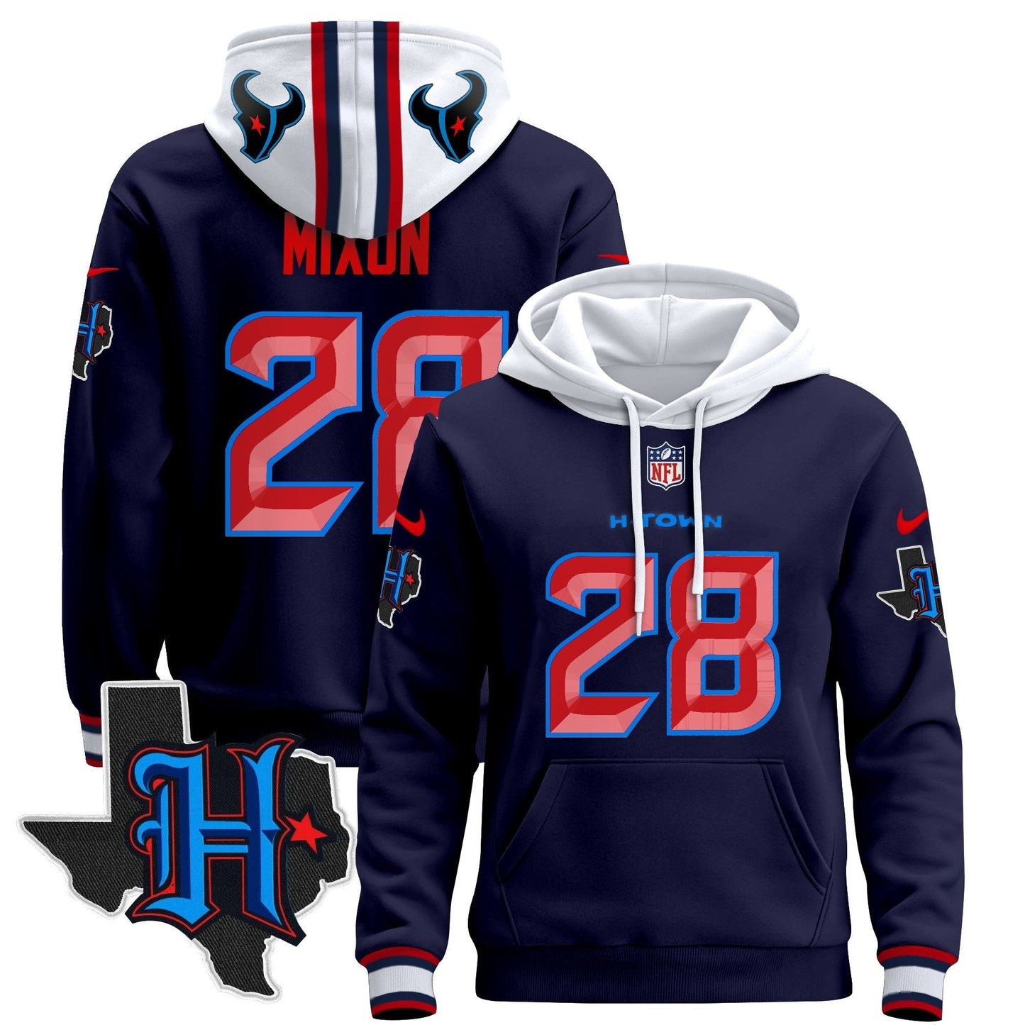 Houston Texans2024 Pullover Hoodie - All Stitched
