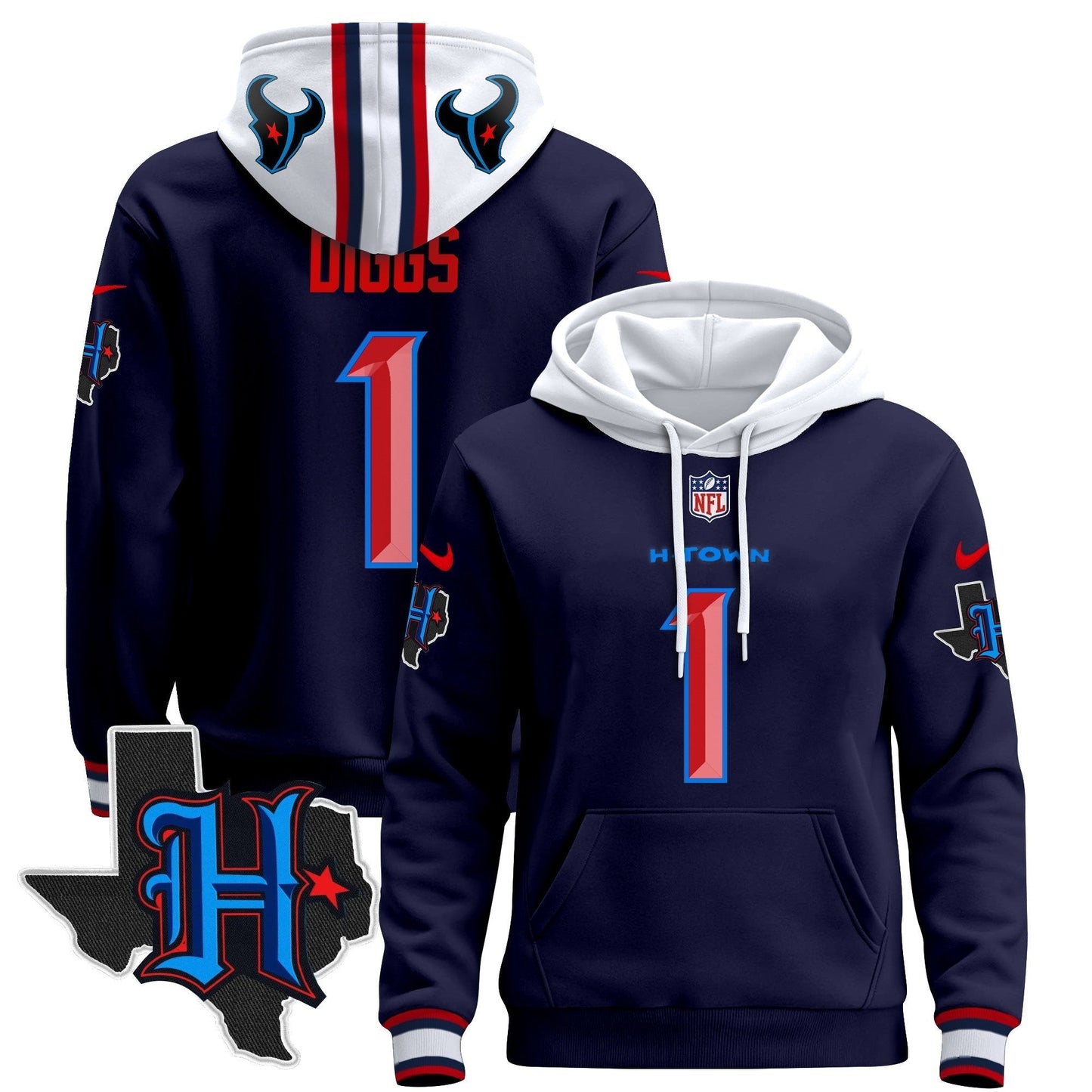 Houston Texans2024 Pullover Hoodie - All Stitched