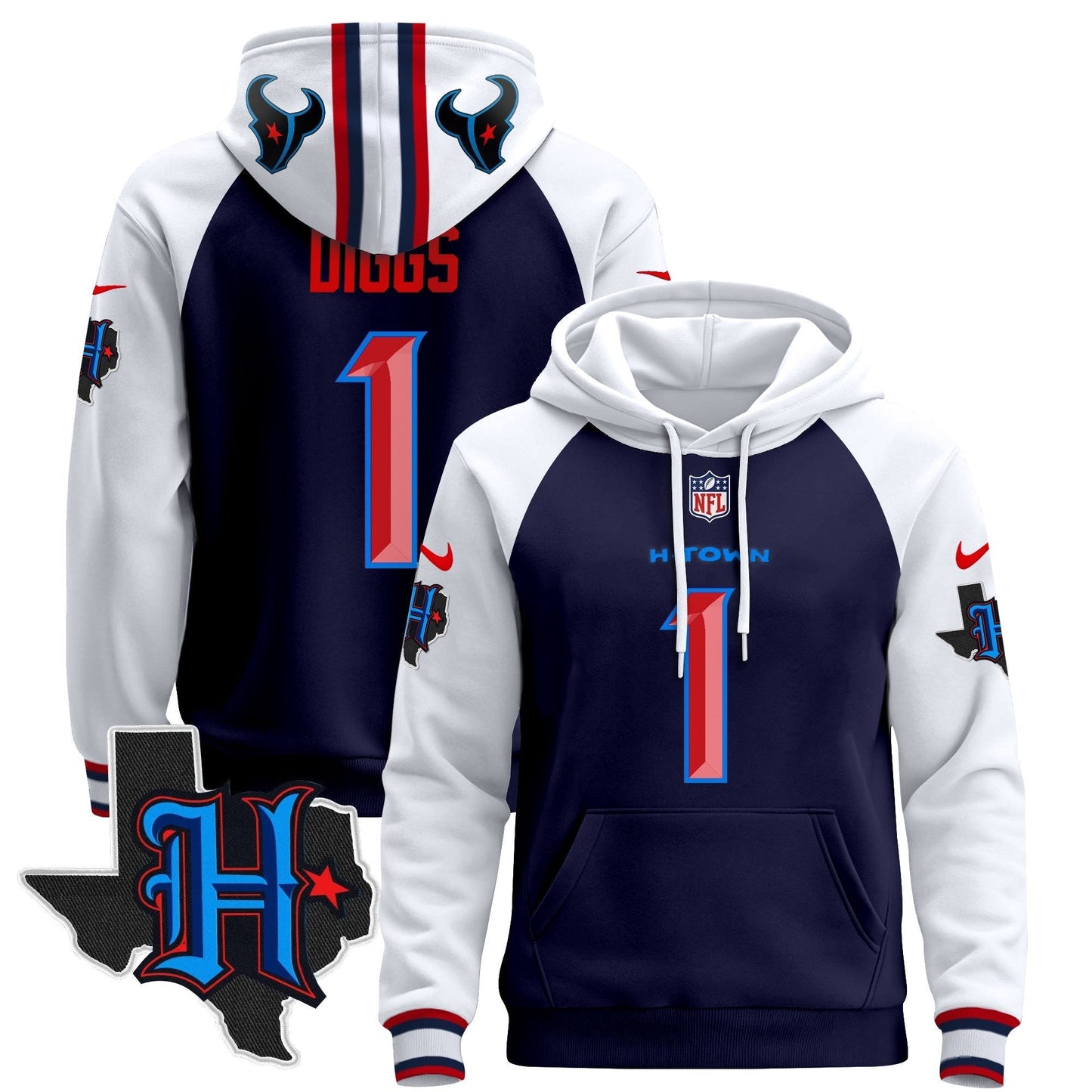 Houston Texans2024 Pullover Hoodie - All Stitched