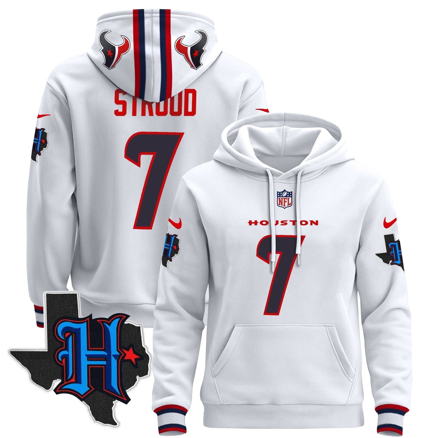 Houston Texans2024 Pullover Hoodie - All Stitched