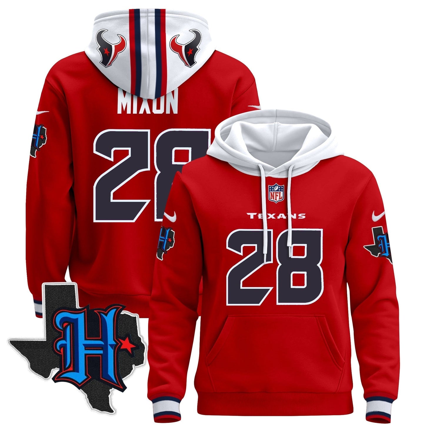 Houston Texans2024 Pullover Hoodie - All Stitched