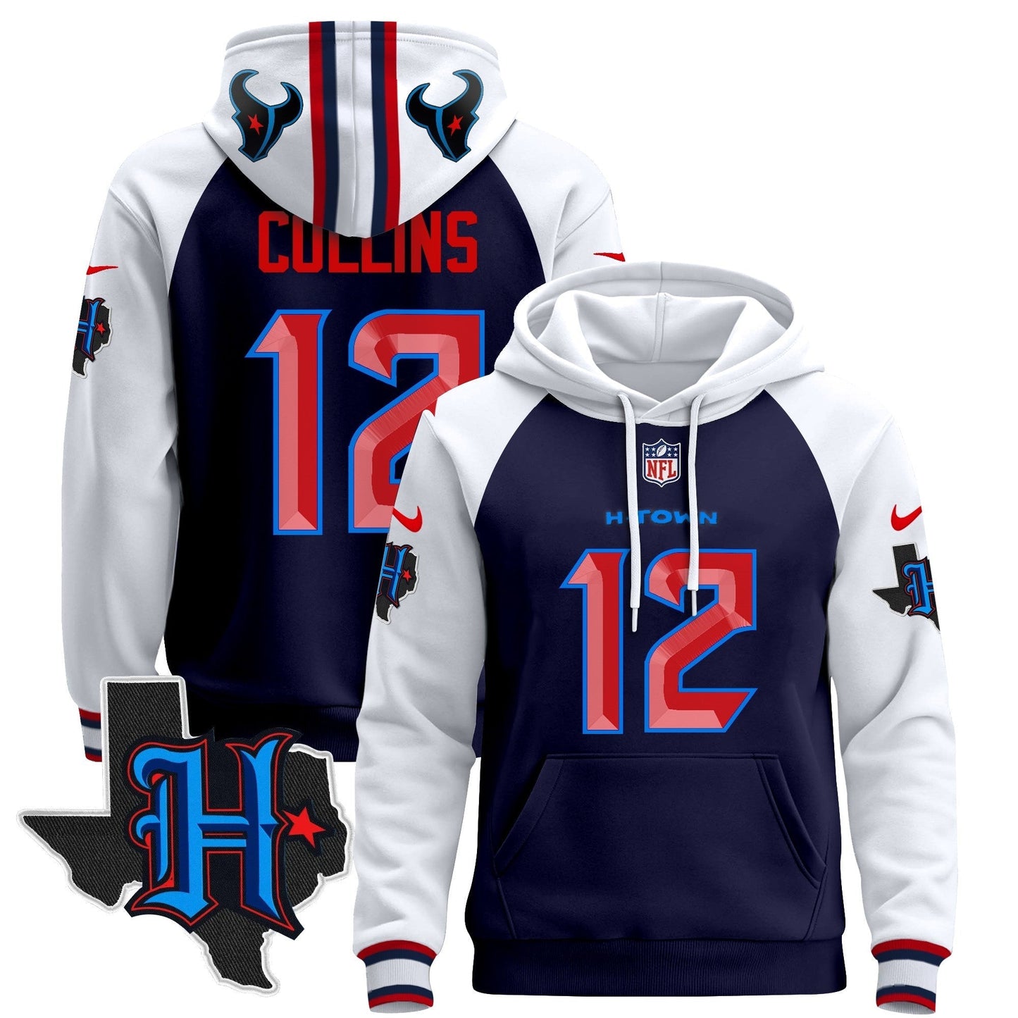 Houston Texans2024 Pullover Hoodie - All Stitched