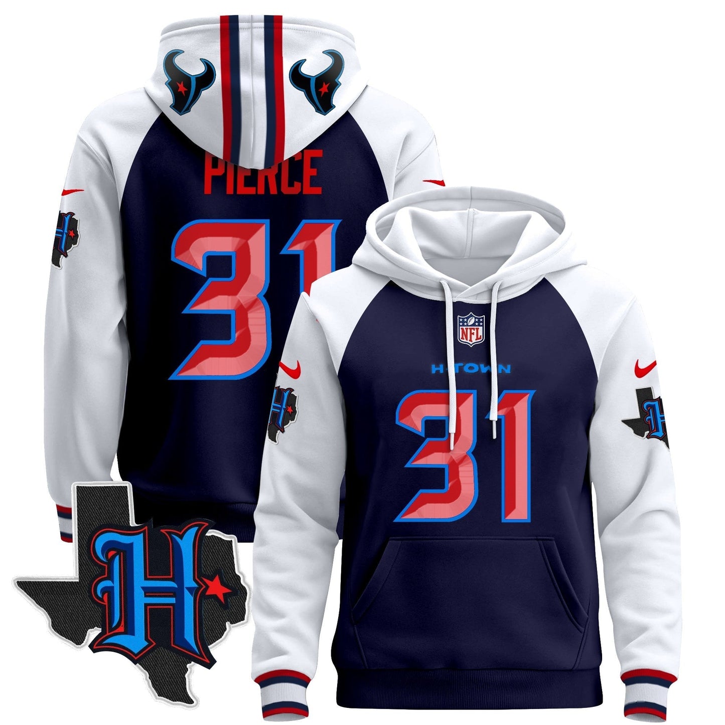 Houston Texans2024 Pullover Hoodie - All Stitched