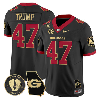 Men's Georgia Bulldogs 2024 Vapor Limited Jersey V5 - Georgia Map - All Stitched