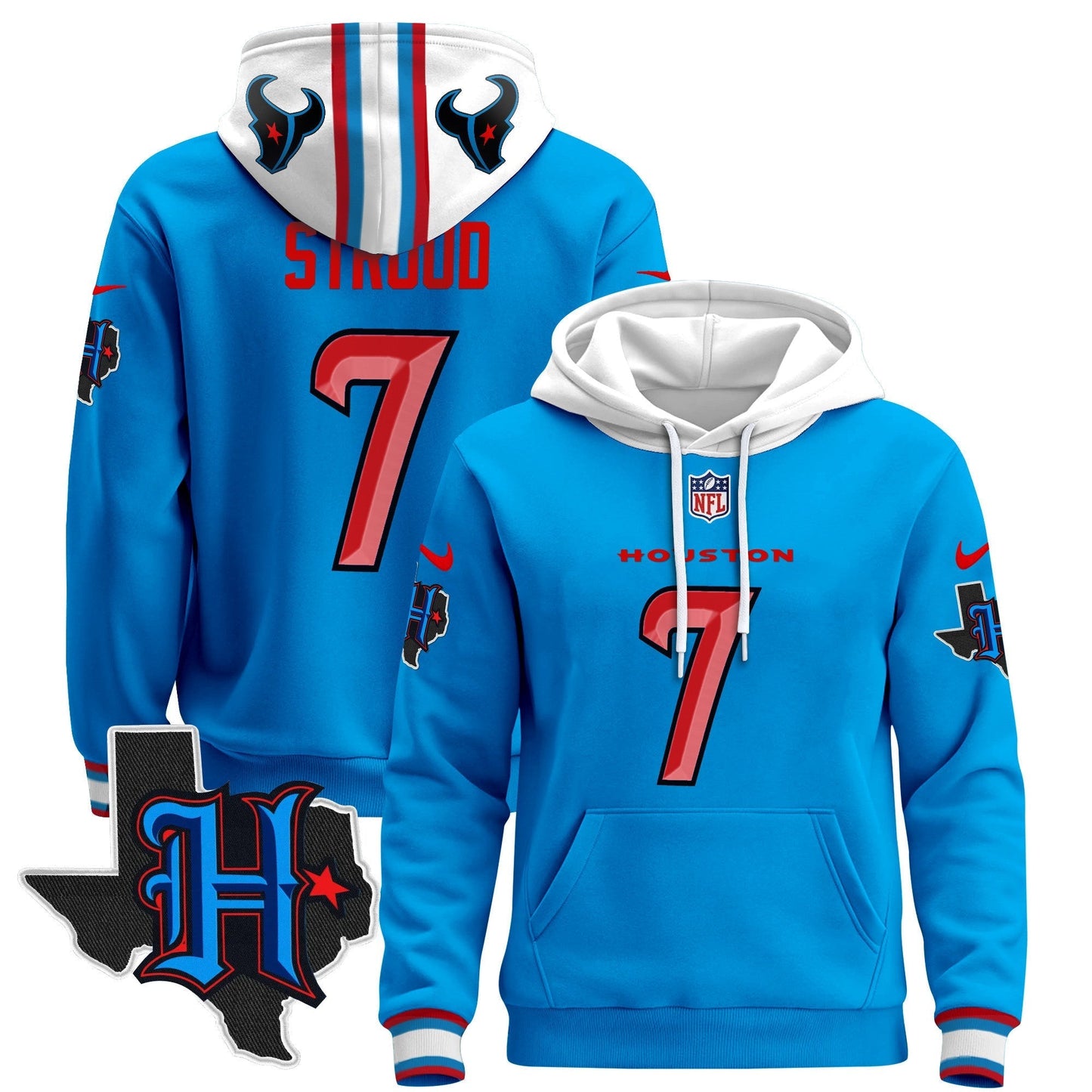 Houston Texans2024 Pullover Hoodie - All Stitched
