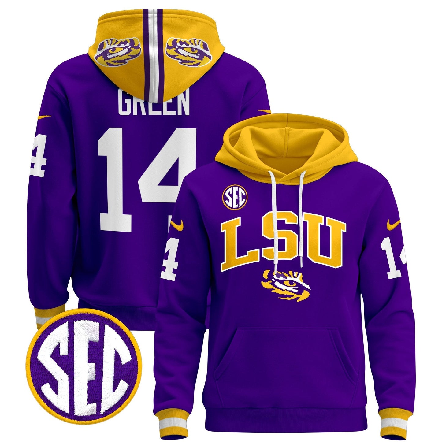 LSU 2024 Pullover Hoodie V2
