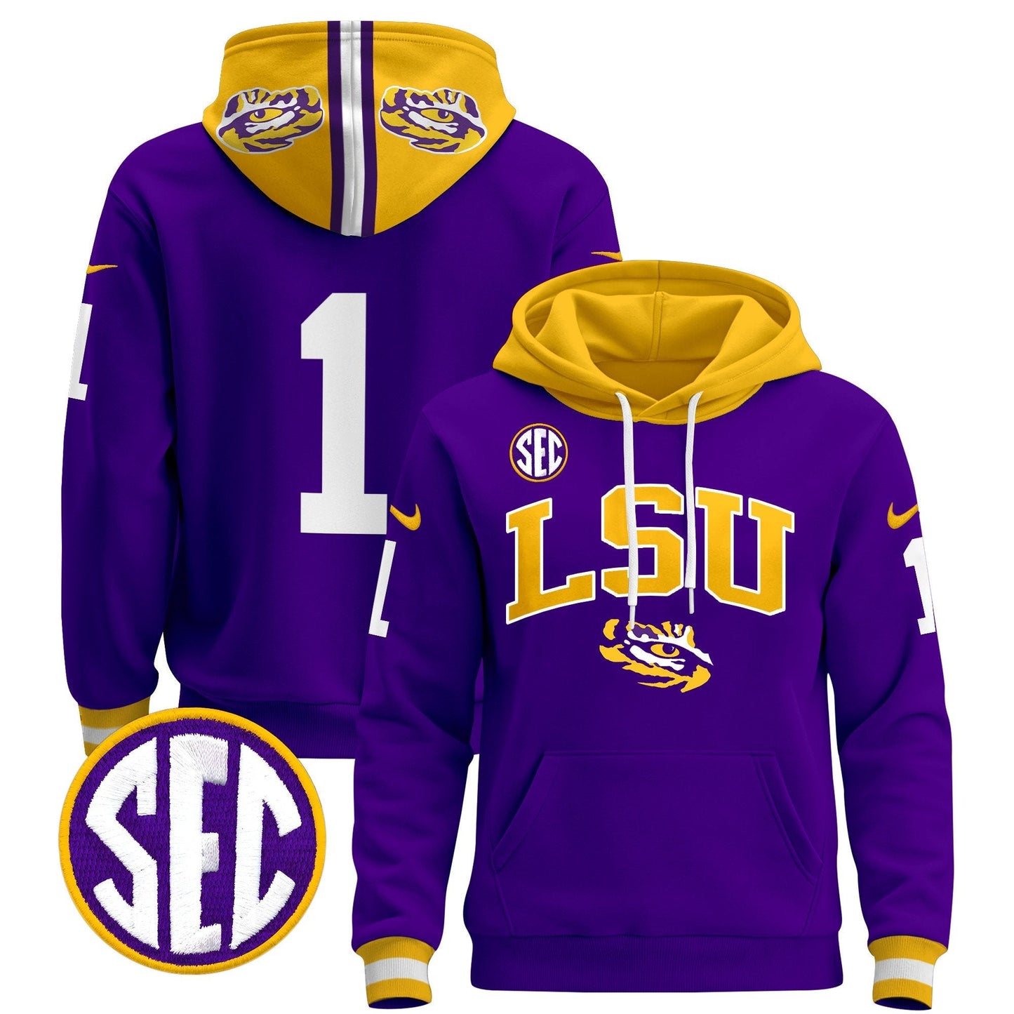 LSU 2024 Pullover Hoodie V2