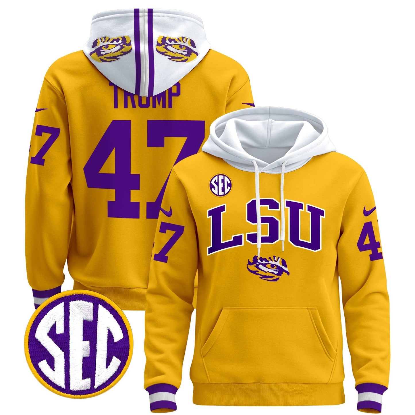 LSU 2024 Pullover Hoodie V2
