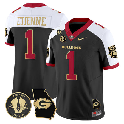 Men's Georgia Bulldogs 2024 Vapor Limited Jersey V5 - Georgia Map - All Stitched