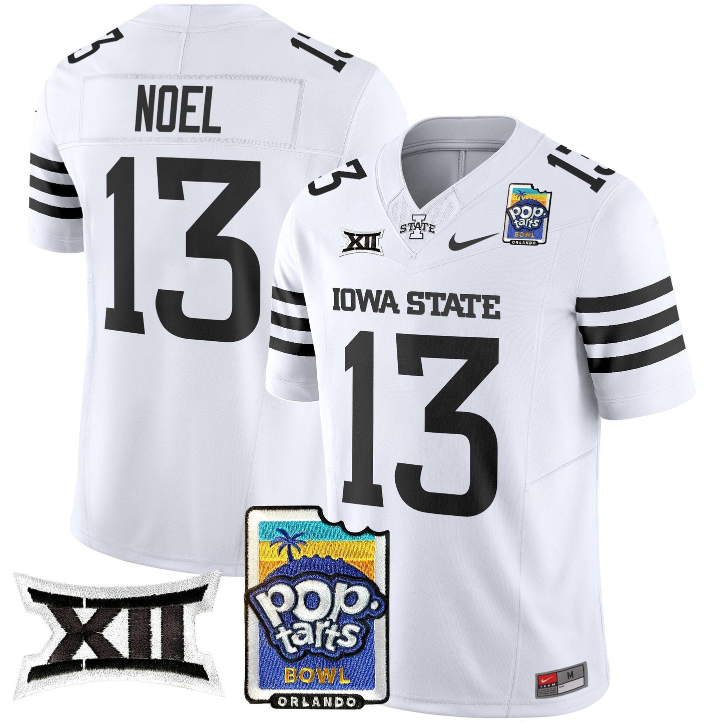 Iowa State Cyclones 2025 PopTarts Bowl Patch Vapor Limited Jersey - All Stitched