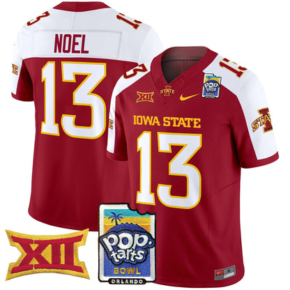 Iowa State Cyclones 2025 PopTarts Bowl Patch Vapor Limited Jersey - All Stitched