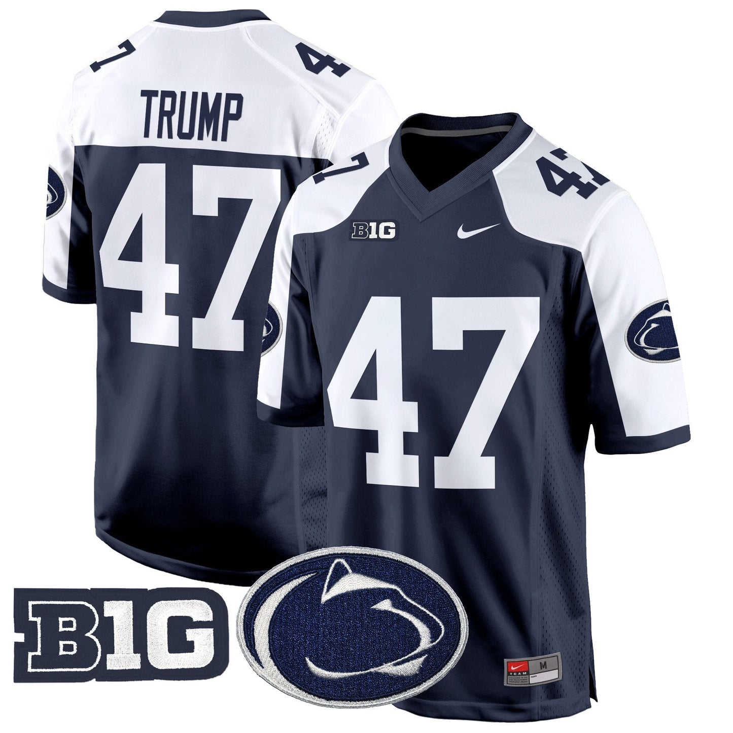 Penn State Nittany Lions 2024 Game Jersey - All Stitched