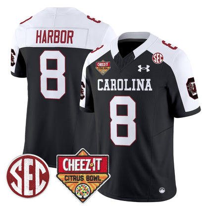 South Carolina Gamecocks 1980 Throwback Cheez-It Citrus Bowl Patch Vapor Limited Jersey - All Stitched