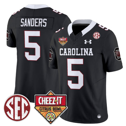 South Carolina Gamecocks 1980 Throwback Cheez-It Citrus Bowl Patch Vapor Limited Jersey - All Stitched