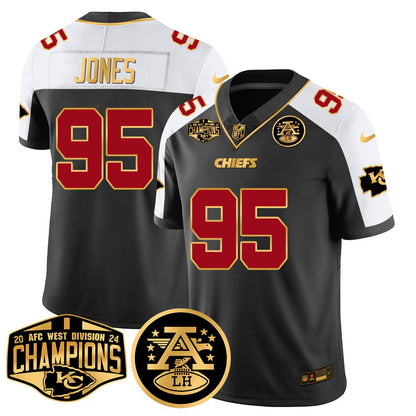 Chiefs 2024 AFC West Champs Jersey - All Stitched