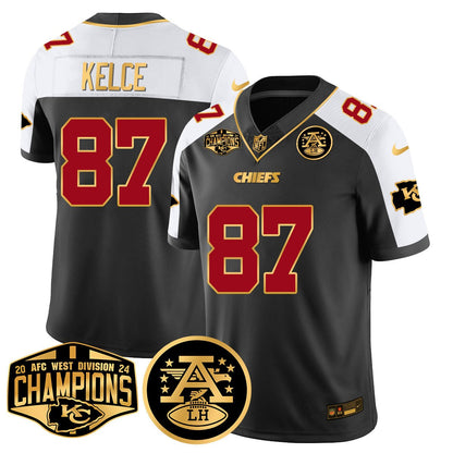 Chiefs 2024 AFC West Champs Jersey - All Stitched