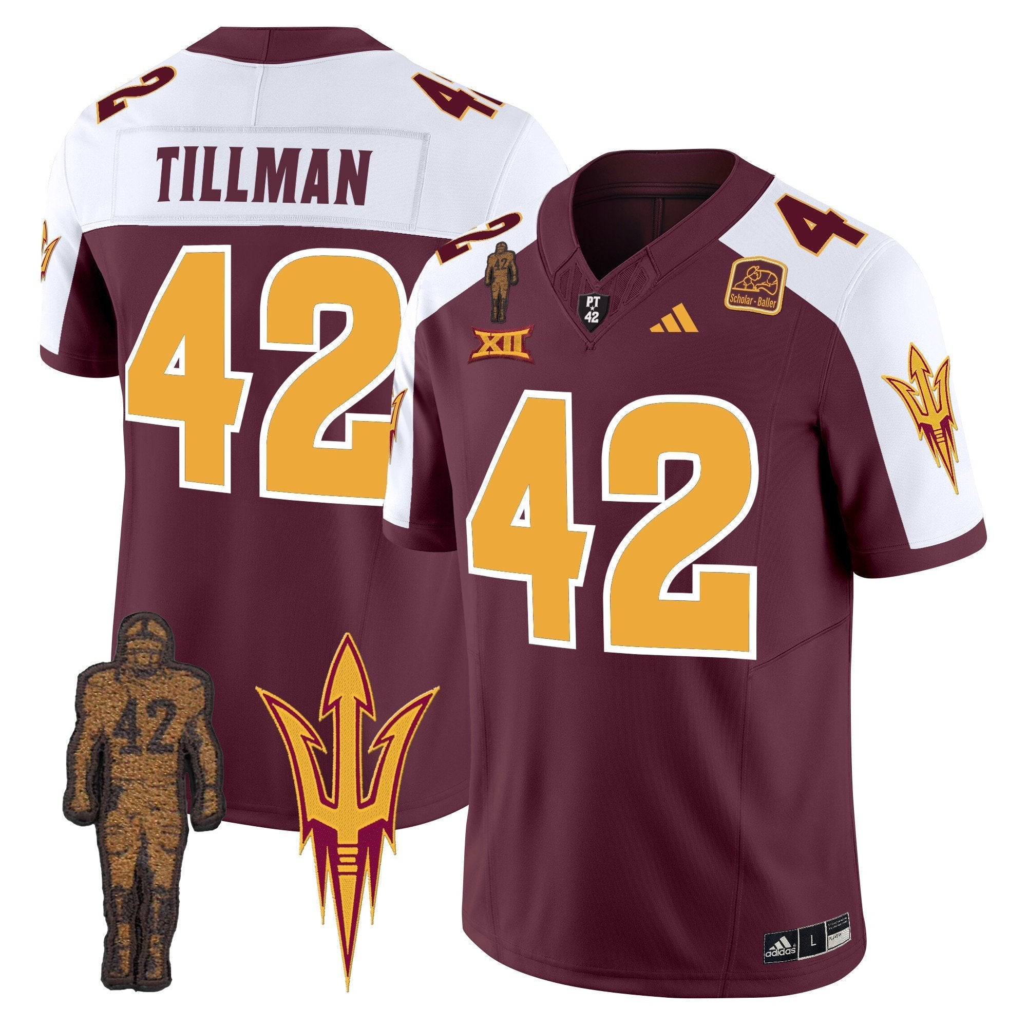 Men's Arizona State Sun Devils 2024 Pat Tillman Honoring Patch Vapor ...
