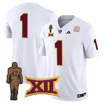 Arizona State Sun Devils Pat Tillman Honoring Patch Vapor Limited Jersey - All Stitched