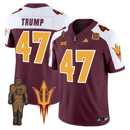 Arizona State Sun Devils Pat Tillman Honoring Patch Vapor Limited Jersey - All Stitched