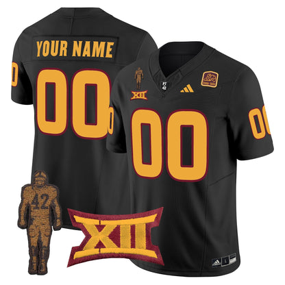 Arizona State Sun Devils Pat Tillman Honoring Patch Vapor Limited Custom Jersey - All Stitched