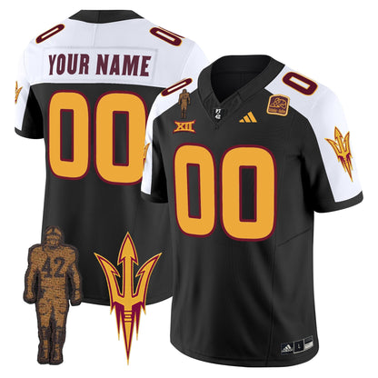 Arizona State Sun Devils Pat Tillman Honoring Patch Vapor Limited Custom Jersey - All Stitched