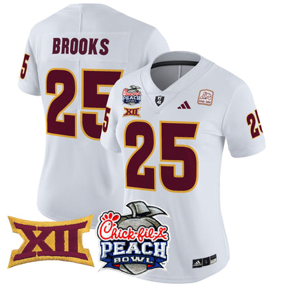 Women's Arizona State Sun Devils 2025 Peach Bowl Vapor Limited Jersey - All Stitched